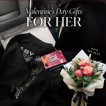 PersonaliTEE + Bouquet + Card